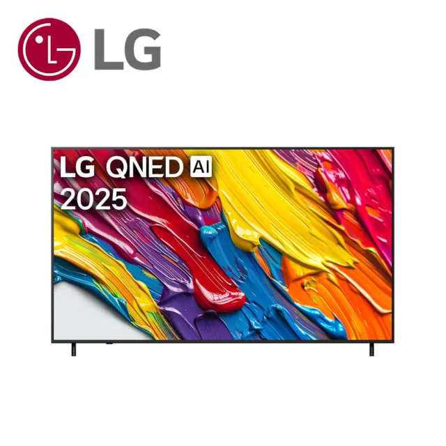 【LG 樂金】86型 QNED 4K AI語音物聯網智慧顯示器(86QNED82ATA)