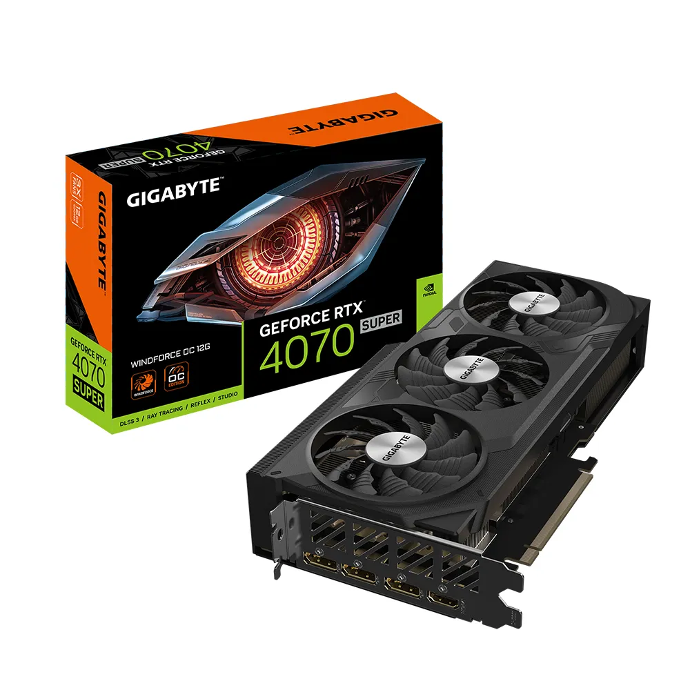 【GIGABYTE 技嘉】RTX 5070 EAGLE OC ICE SFF 12G 顯示卡+DarkFlash PMT750W ATX3.1 金牌 全模組 白