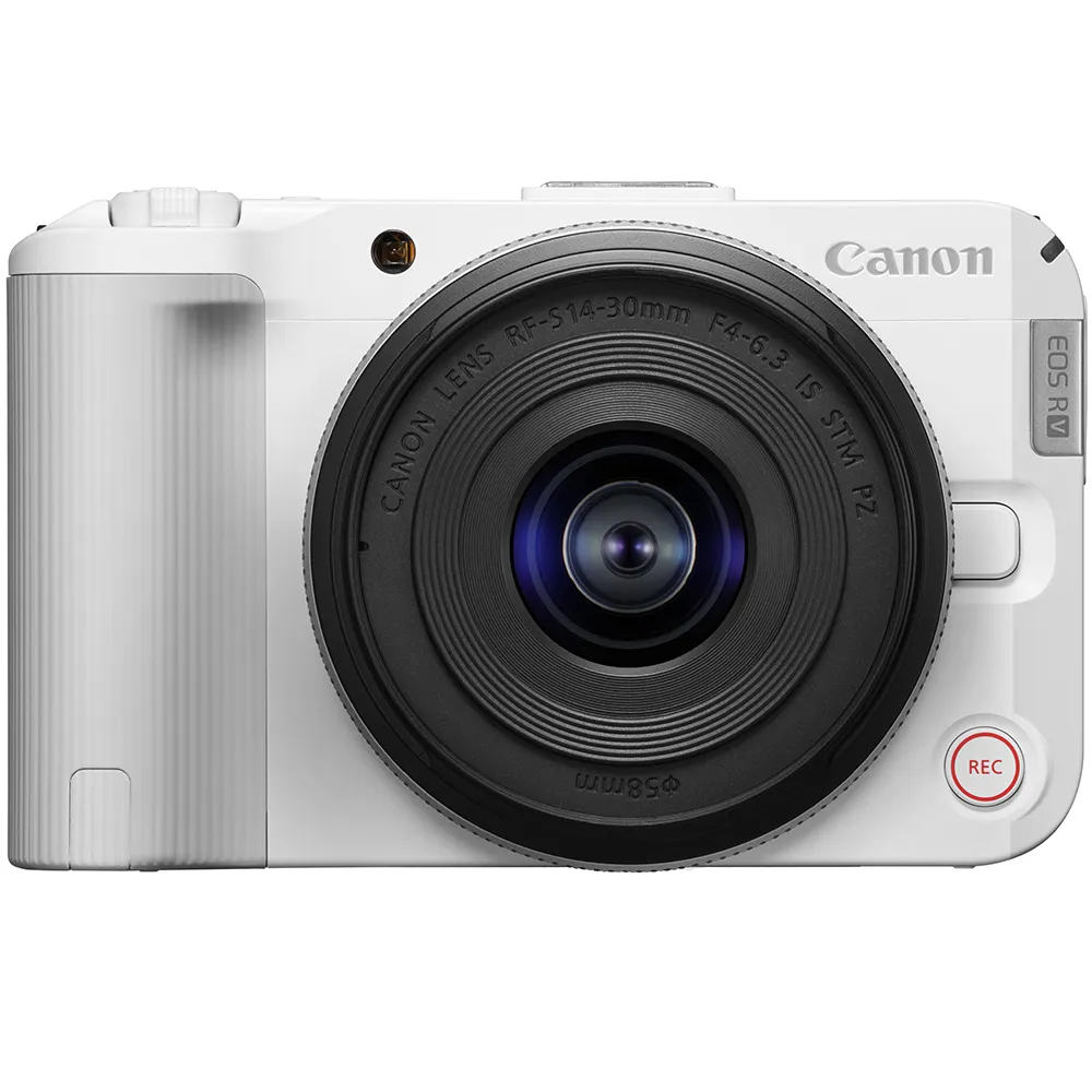 【Canon】EOS R50V KIT 附 RF-S 14-30mm 單鏡組 (公司貨) APS-C 無反微單眼相機 適合 VLOG