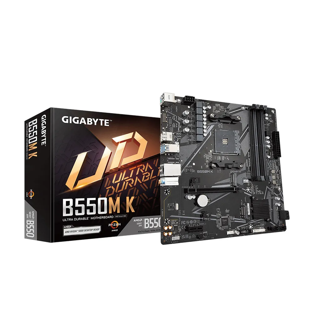 【GIGABYTE 技嘉】B550M-K AMD 主機板