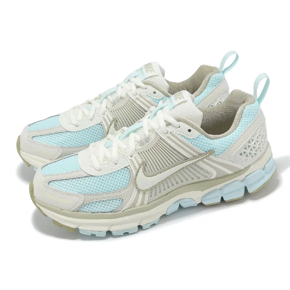 【NIKE 耐吉】休閒鞋 Air Zoom Vomero 5 GS 大童 女鞋 藍 米白 復古 運動鞋(IB4698-411)