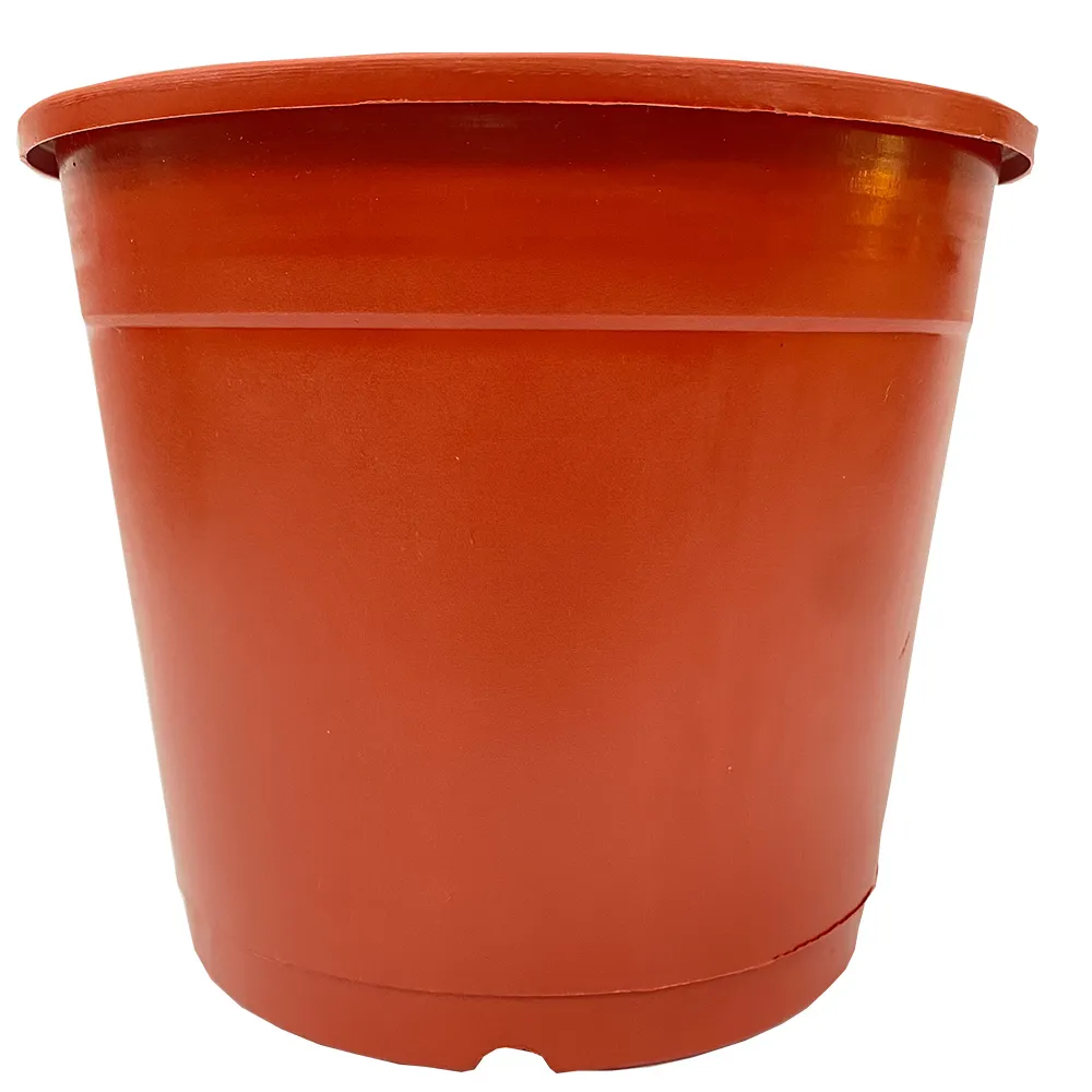 小美紀】6寸圓盆-磚紅-66F(花盆盆栽種植用花盆圓盆植栽盆透氣盆圓盆輕