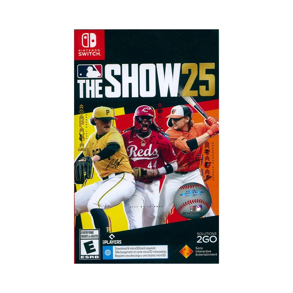 【Nintendo 任天堂】NS Switch 美國職棒大聯盟 25 MLB The Show 25(英文美版)
