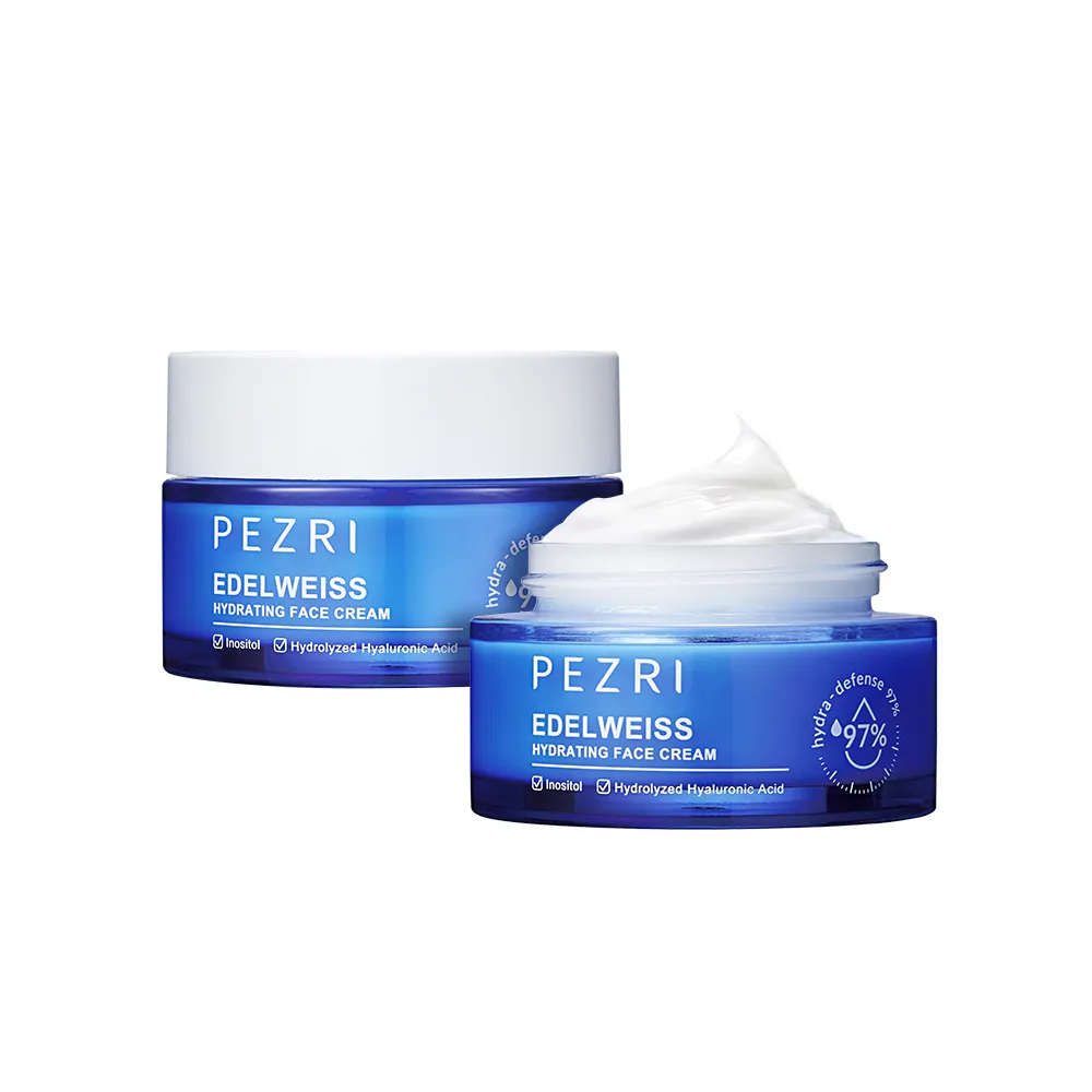 【PEZRI派翠】雪絨花亮采保濕霜50ml-2入(保濕雲朵霜/雪壩級保濕/小姐節目推薦)