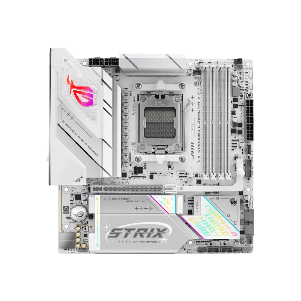 【ASUS 華碩】ROG STRIX B850-G GAMING WIFI 白色 主機板