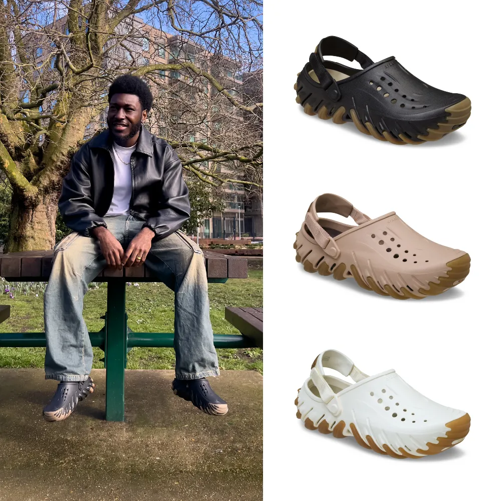 【Crocs】中性鞋 Echo Gum RO 克駱格(211675)