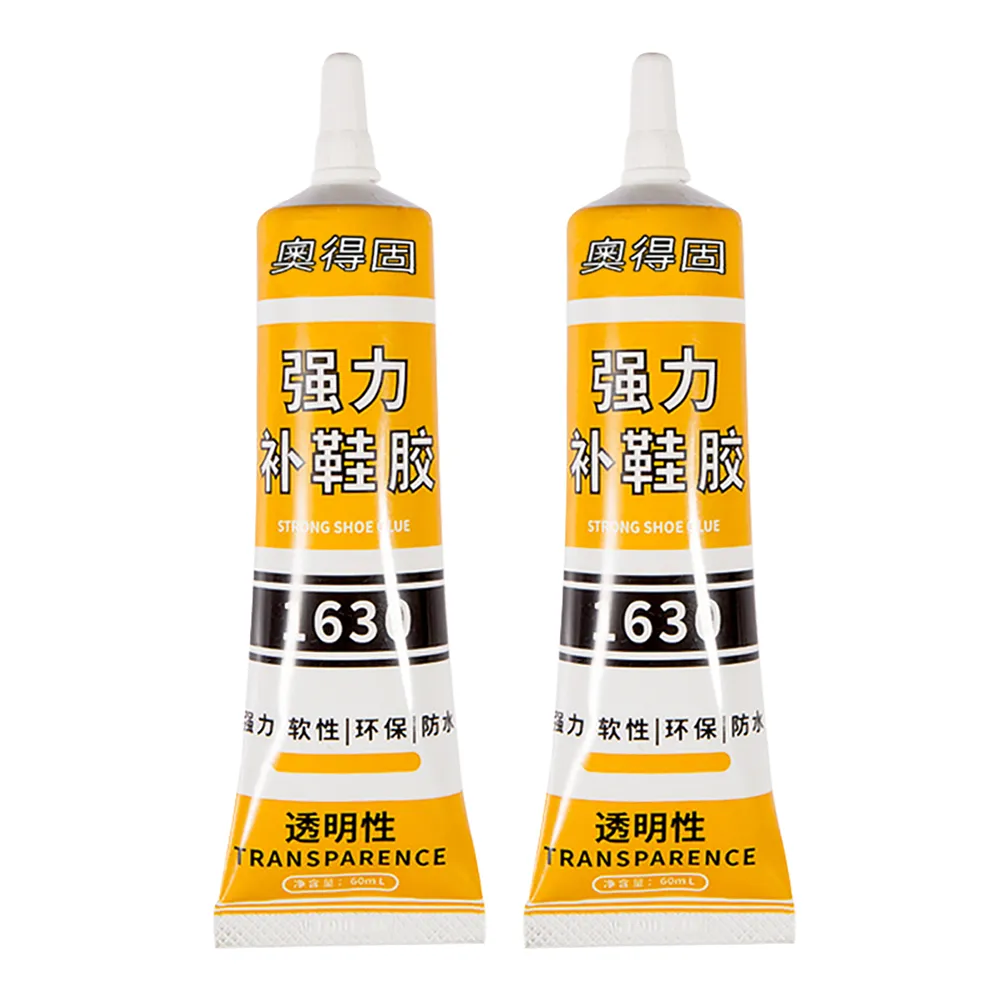 【樂適多】透明樹脂補鞋膠 60ml一罐 2罐一組 MO6387(補鞋膠 鞋子修補 鞋子開口笑)