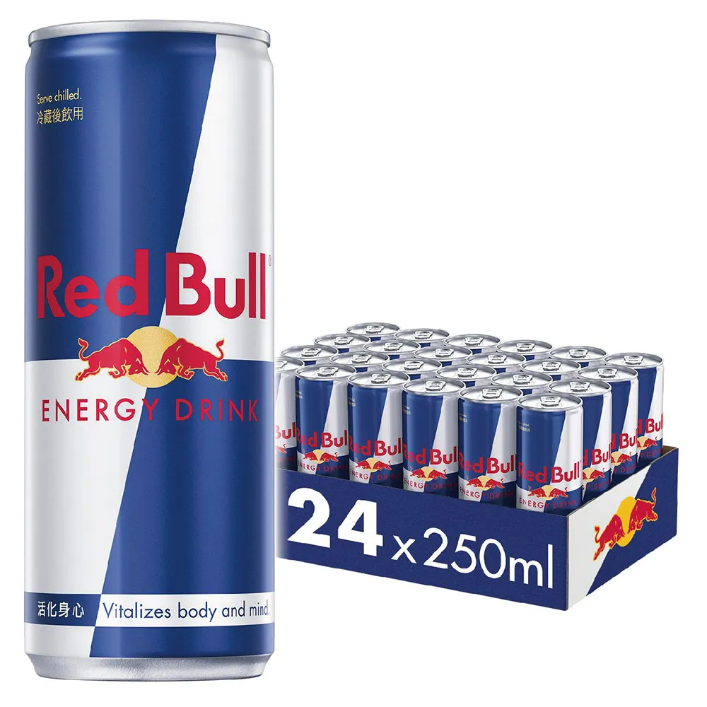 【Red Bull】RedBull紅牛能量飲料 250mlx24罐/箱