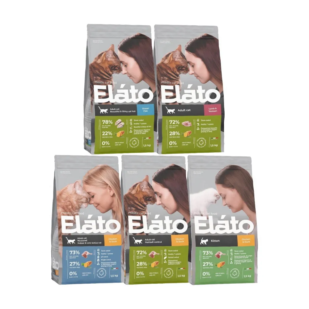 【Elato杜莎】天然無穀貓寵糧1.5kg(貓飼料、貓糧)