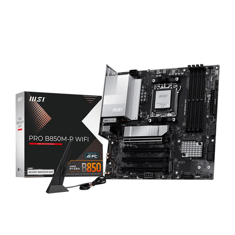 【MSI 微星】PRO B850M-P WIFI  DDR5 主機板