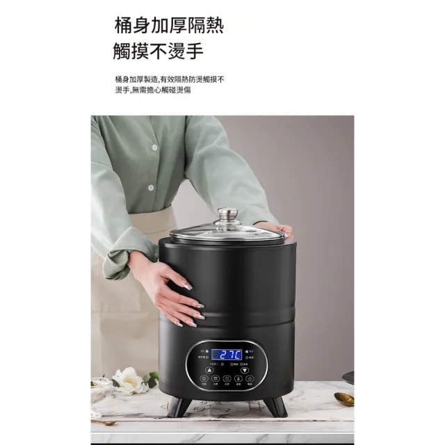 凱琦家居 優格機 商用8L大容量不鏽鋼酸奶機 110V全自動恆溫水果撈發酵機