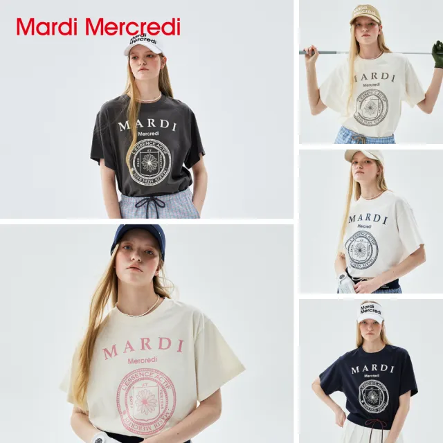 【MARDI MERCREDI】印花短TEE 學院風LOGO TSHIRT UNIV LOGO