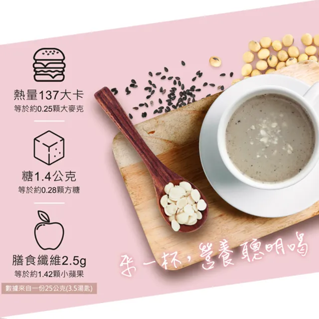 【紅布朗】黑芝麻杏仁粉450gX1罐 (無加糖 高蛋白 高膳食纖維)