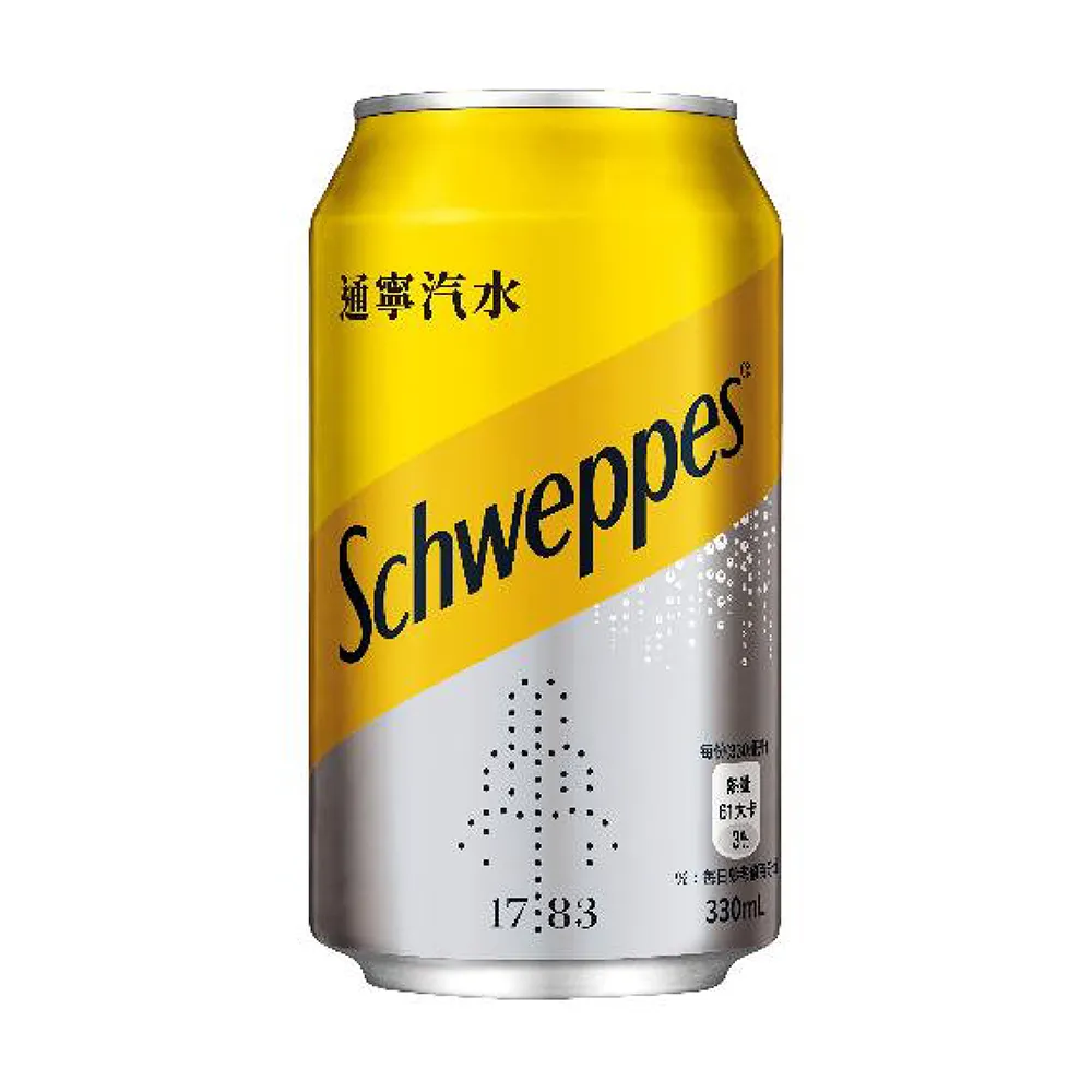 【Schweppes 舒味思】通寧汽水330mlx12入
