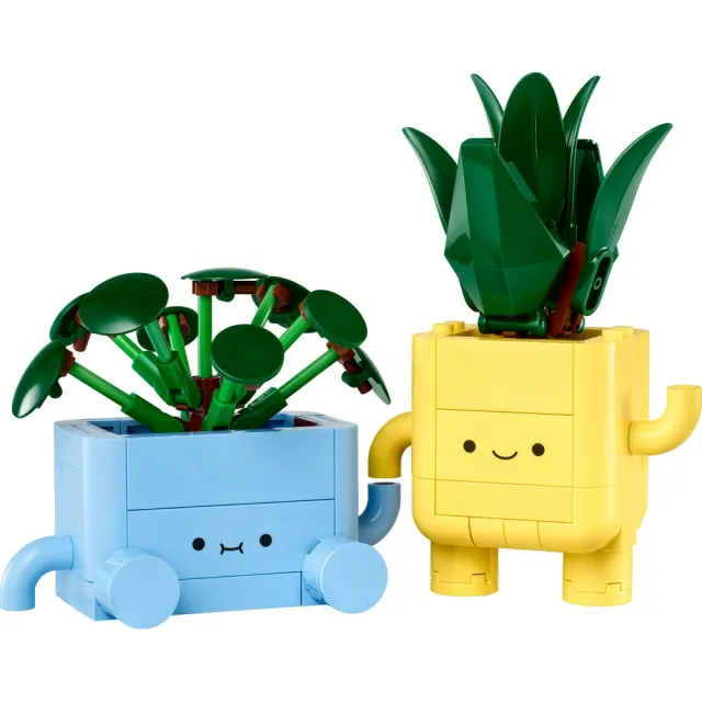 【LEGO 樂高】Botanicals 10349 快樂植物(花藝 居家擺設 積木 兒童玩具)