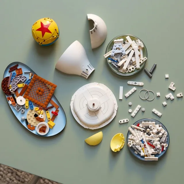 【LEGO 樂高】Ideas 21357 迪士尼皮克斯頑皮跳跳燈(Disney Luxo Junior Pixar 積木)
