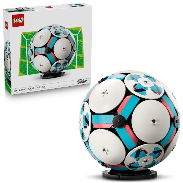 【LEGO 樂高】Editions 43019 足球(世足 2026世界盃 5號足球 禮物 玩具)