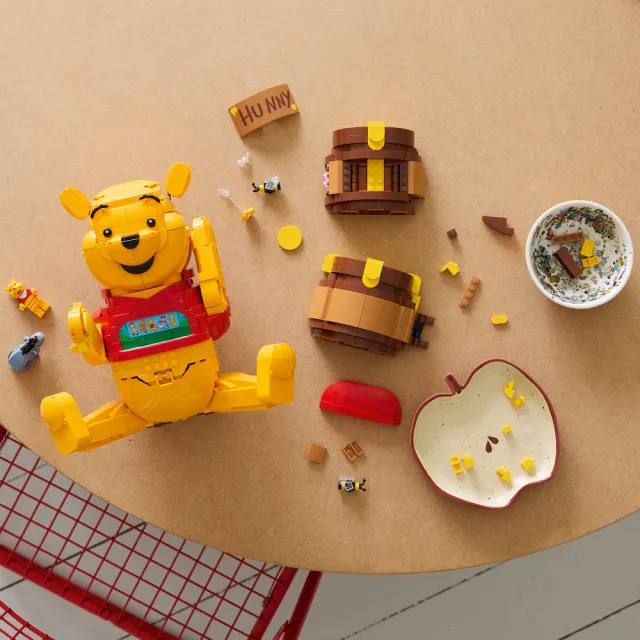 【LEGO 樂高】迪士尼系列 43300 小熊維尼(100週年紀念 居家擺設 迪士尼 禮物 積木)