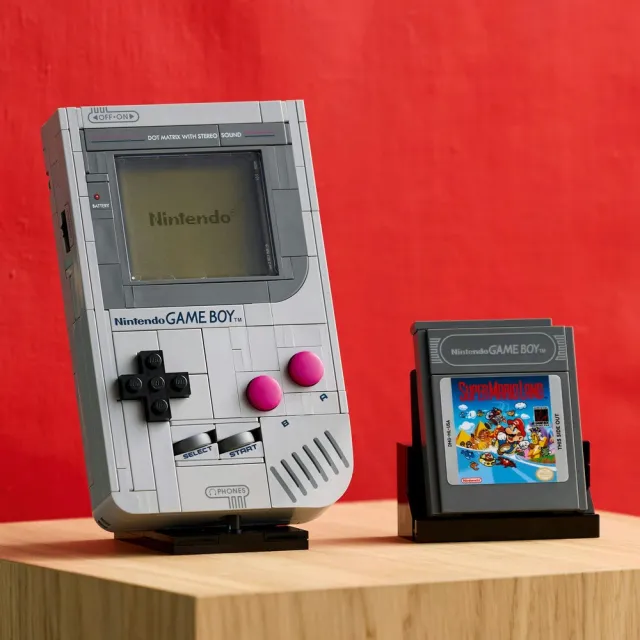 【LEGO 樂高】超級瑪利歐系列 72046 Game Boy(復古遊戲機 任天堂 玩具 積木 禮物)