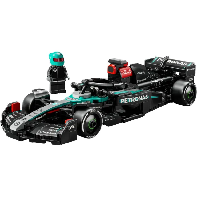 【LEGO 樂高】極速賽車系列 77244 Mercedes-AMG F1 W15 賽車(一級方程式 梅賽德斯 兒童玩具 跑車模型)