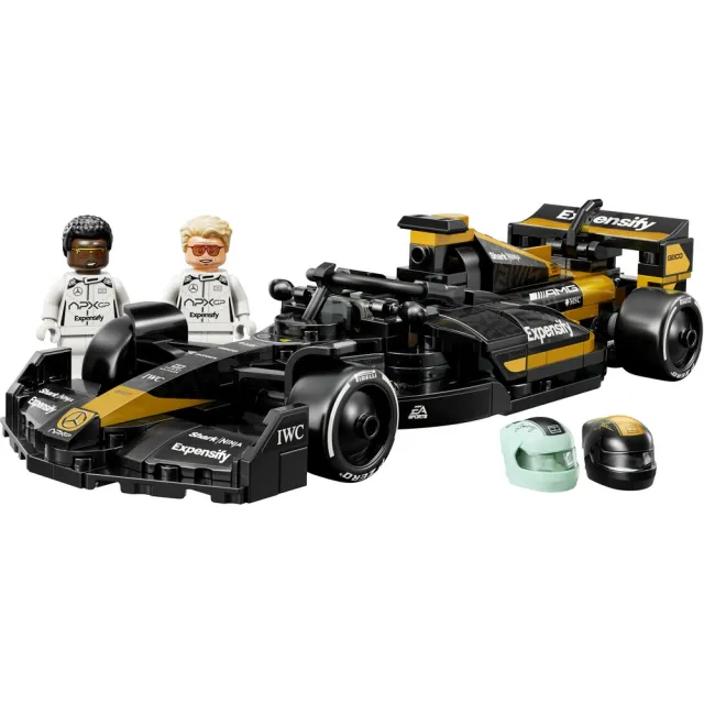 【LEGO 樂高】極速賽車系列 77252 《F1 電影》APXGP 車隊賽車(賽車模型 居家擺設 積木 玩具)