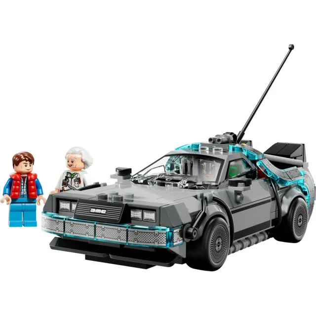 【LEGO 樂高】極速賽車系列 77256 回到未來時光機(玩具車 居家擺設 積木 禮物)