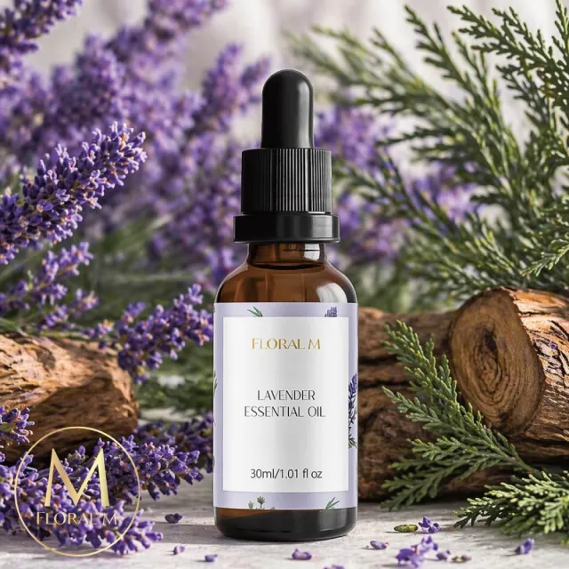【Floral M】薰衣草花園空間香氛油30ml(擴香精油/香氛精油/擴香花專用/水氧機精油/淨化空氣)