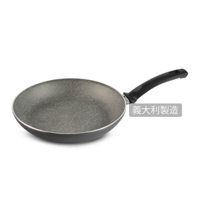 【Ballarini 班樂尼】義大利製LUCCA不沾鍋平煎鍋平底鍋24cm(德國雙人牌集團官方直營)