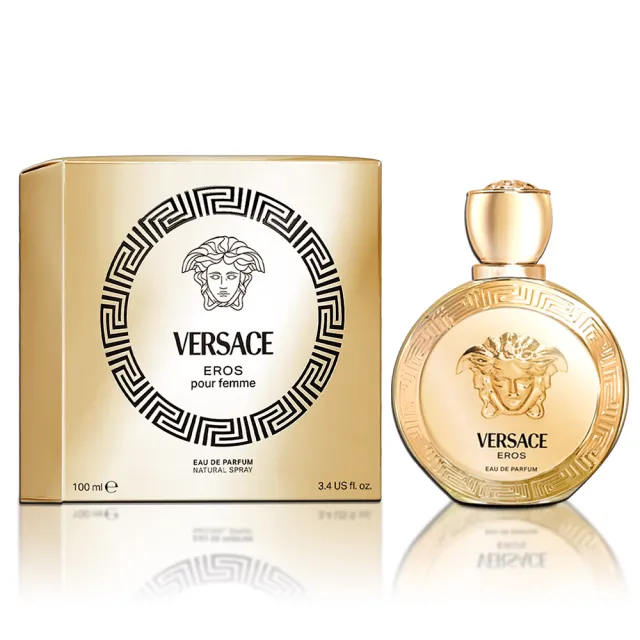 【VERSACE 凡賽斯】艾諾斯．愛神女性淡香精 100ML(專櫃公司貨) 新包裝