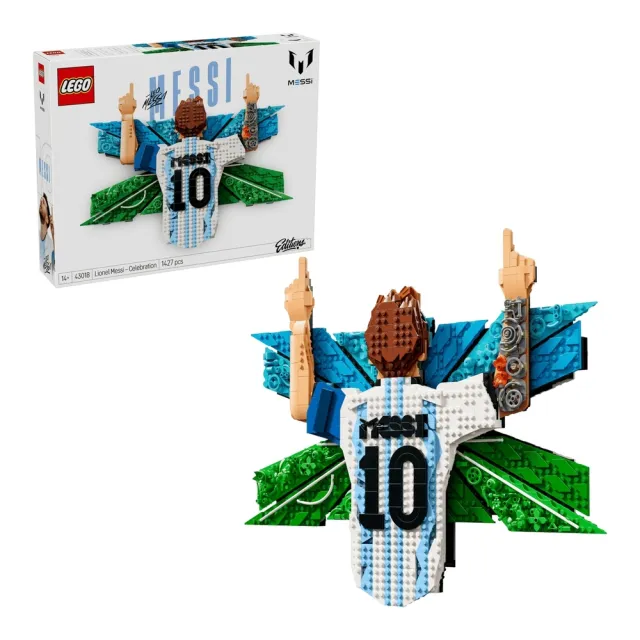 【LEGO 樂高】#43018 Lionel Messi－慶祝時刻
