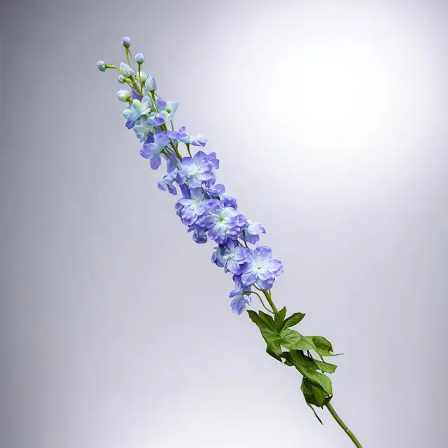【Floral M】法式最美祝福大飛燕莫內紫仿真花花材1入組(人造花/仿真花/假花/花藝DIY/裝飾花材)