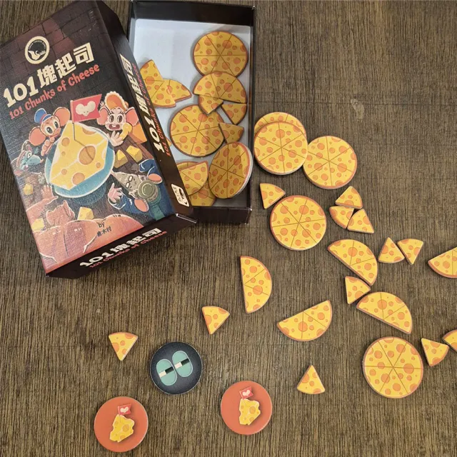 【新天鵝堡桌遊】101塊起司101 Chunks Of Cheese(全家一起來、送禮最大方)