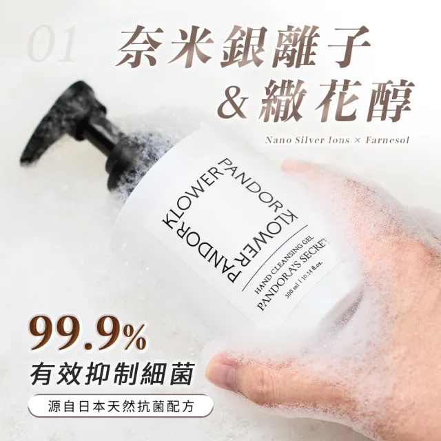 【KLOWER PANDOR】KP記憶香氛 淨嫩抗菌洗手露300ml-2入組(多款任選)