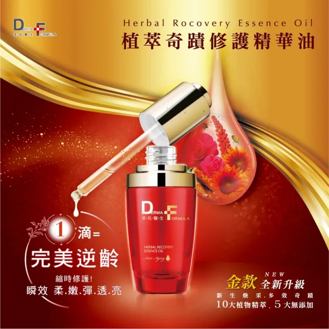 【DF 美肌醫生】植萃奇蹟修護精華油30mL