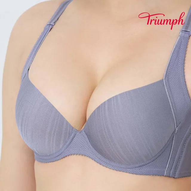 【Triumph 黛安芬】風格自在系列 涼感軟鋼圈內衣(風格灰)