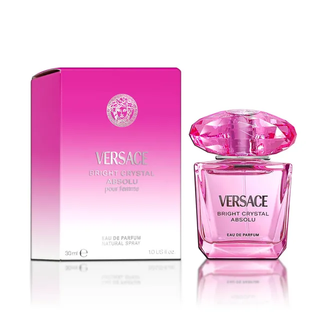【VERSACE 凡賽斯】絕對香戀水晶女性淡香精 30ml (專櫃公司貨)