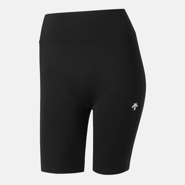 【DESCENTE】運動緊身褲 女 運動褲 有氧韻律褲 WOMEN LEGGINGS 黑 SR222PKL41-BLK0