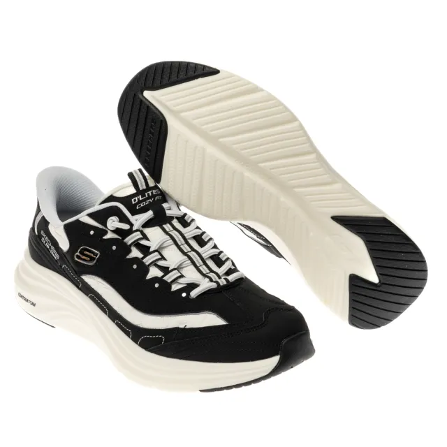 【SKECHERS】男鞋 休閒系列 休閒鞋 瞬穿舒適科技 CONTOUR FOAM - COZY FIT (232642BKW)