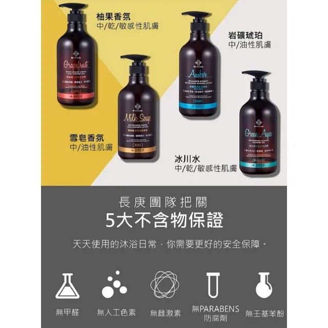 【Dr’s Formula 台塑生醫】胺基酸沐浴系列800g(5款可選)