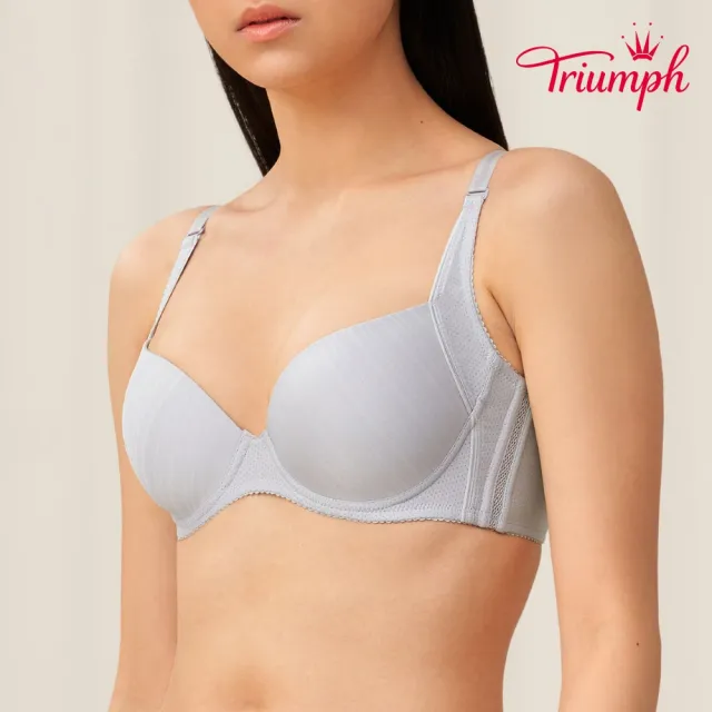 【Triumph 黛安芬】風格自在系列 涼感軟鋼圈內衣(嫩膚粉/竹炭暖灰)