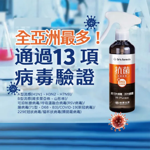 【台塑生醫】抗菌防護噴霧255g