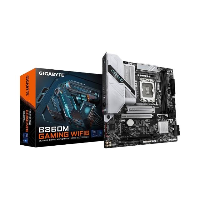 【GIGABYTE 技嘉】C+M組合★B860M GAMING WIFI6 DDR5 Intel 主機板+INTEL Ultra 7 265K 中央處理器