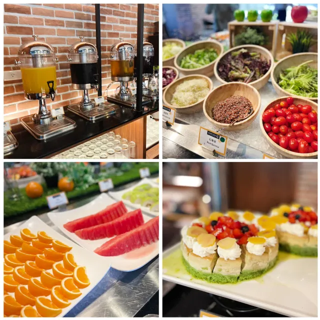 台中震大金鬱金香酒店|禾憶餐酒館★平日午餐海陸吃到飽(假日午/晚+250)-豪華升級海味必吃!