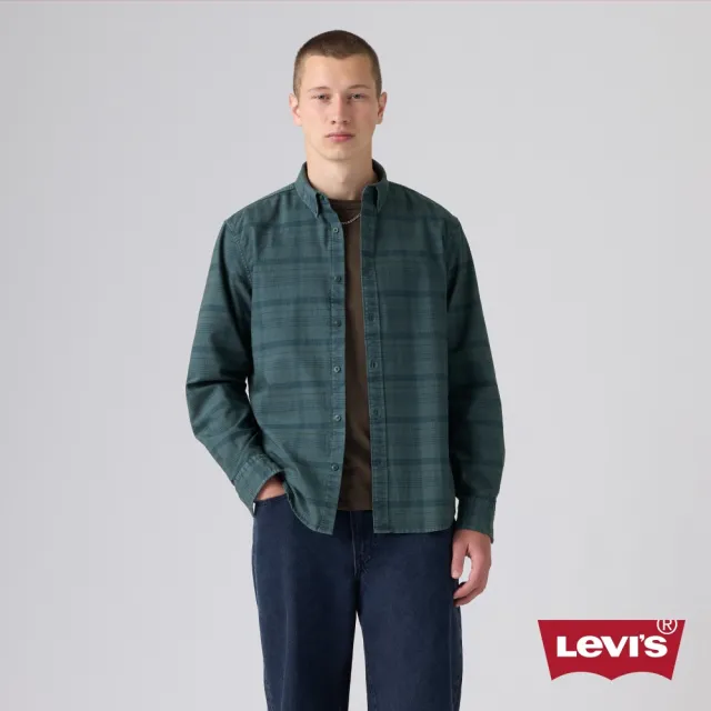 【LEVIS】經典格紋襯衫 / Mini Logo 男生上衣 人氣新品 A7210-0074