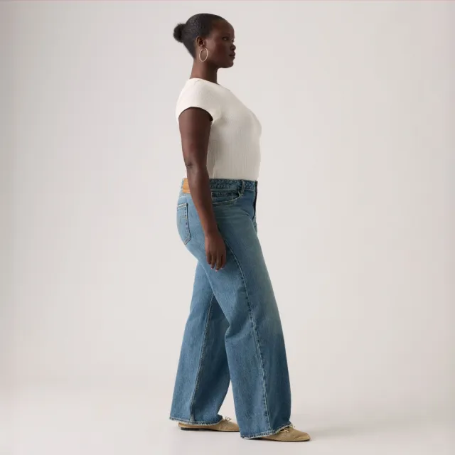 【LEVIS】Low Loose低腰寬鬆牛仔褲 女生牛仔褲 人氣新品 A5566-0028