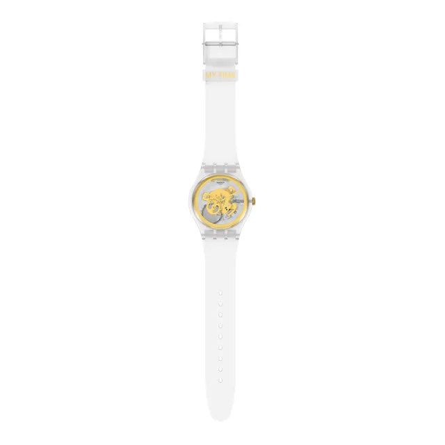 【SWATCH】MY TIME 經典手錶/男錶/女錶/瑞士製造 SVIZ102-5300(41mm)