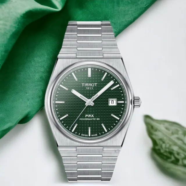【TISSOT 天梭 官方授權】PRX POWERMATIC 80 機械錶 手錶 手錶(T1374071104100)