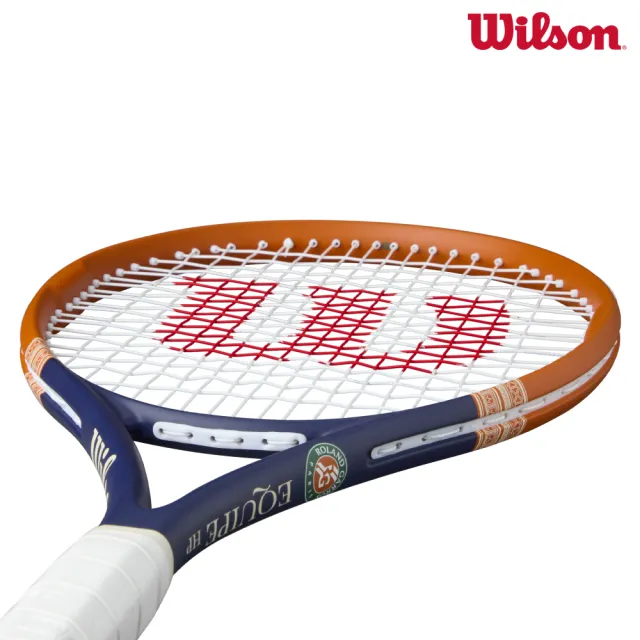 【WILSON】ROLAND GARROS EQUIPE HP TNS RKT 網球拍-穿線 2號握把 WR193010U2