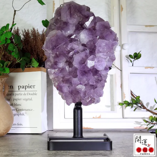 【開運方程式】紫晶鎮紫晶簇花樹8.88kg(AGU583紫水晶l紫晶鎮l紫晶洞l)