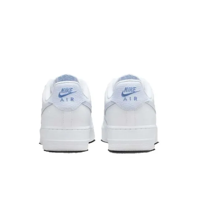 【NIKE 耐吉】W Air Force 1 Low 07 刺繡小藍勾 小雙勾 荔枝皮 休閒鞋 女鞋 HV2511-100
